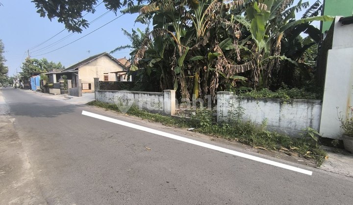 Lahan siap bangun sudah pagar keliling dekat gentan dan solobaru 1