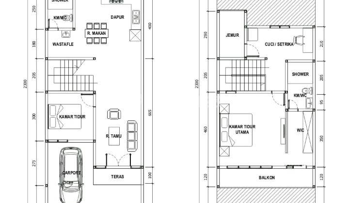 Dijual Rumah Baru 2 Lantai Pantai Mentari Kenjeran Surabaya 1