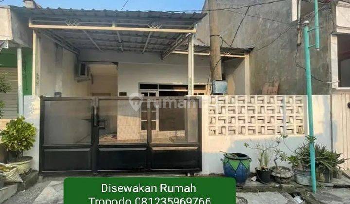 Disewakan Rumah 1 Lantai Lokasi Strategis  Tropodo Waru Sidoarjo  1