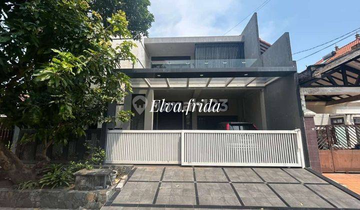 Dijual Rumah Modern Minimalis Di Jalan Gayungsari Surabaya 1