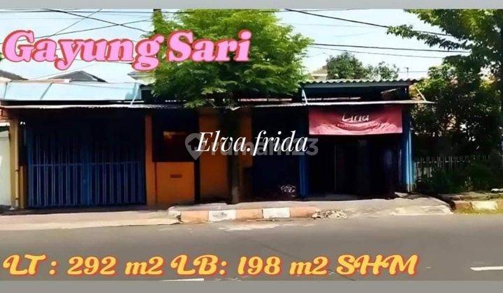 Dijual Rumah Nol Jalan Raya Gayungsari Gayungan Surabaya Selatan 1