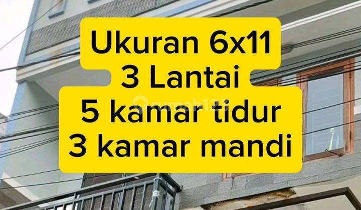 Rumah Siap Huni 3lantai Tanjung Duren, Jakarta Barat. 2