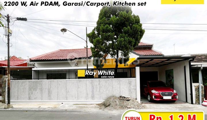 Rumah di Gentan Komplek Perumahan Dekat Luwes Akses Jalan Lebar 1