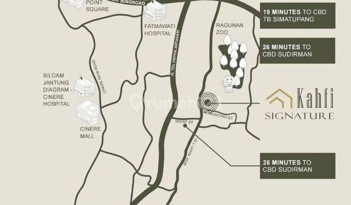 Ruko 3 Lantai Dipinggir Jalan Ciganjur Jakarta Selatan 5