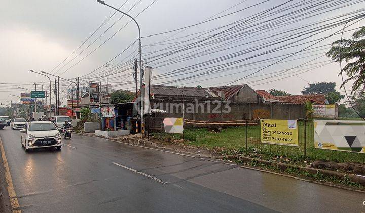 Dijual Tanah Di Pinggir Jalan Raya Kemang Parung Jalur Utama Lokasi Strategis Sangat Cocok Untuk Usaha 2