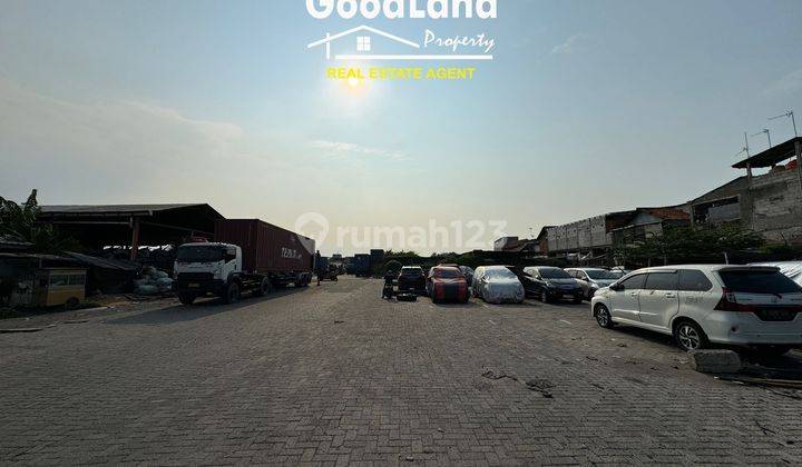 Disewakan Lahan Kosong Cocok Untuk Pool Container, Bus, Mobil, Gudang Lokasi Tanjung Priok  1