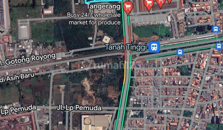 Dijual Lahan Strategis Siap Bangun Luas 12.640m2 Lokasi Tanah Tinggi Tangerang 2