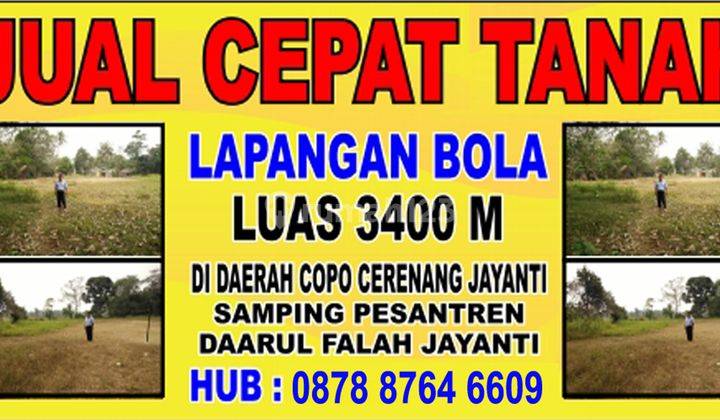 Dijual Tanah Daerah Copo Cerenang Jayanti Luas 3400m2 1