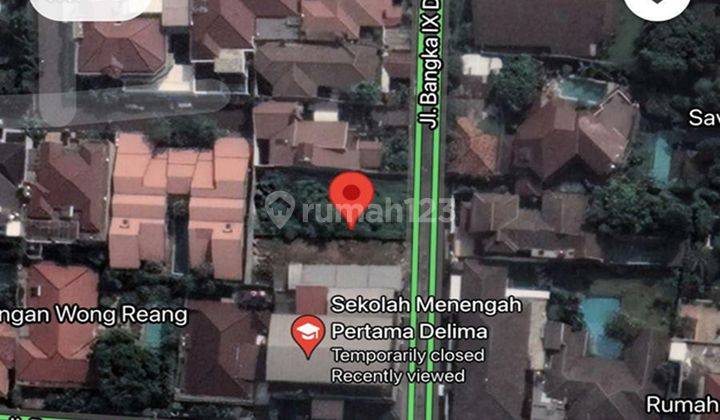 DIJUAL TANAH LOKASI STRATEGIS, JL. BANGKA, DEKAT KEMANG RAYA 2