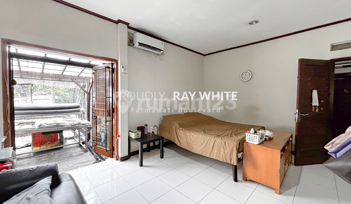 Rumah Artistik Lokasi Elite Di Lebak Bulus Dekat Mrt 2