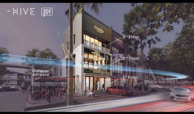 RUKO HIVE ESSENCE STRATEGIS DIJANTUNG PUSAT PERPUTARAN BISNIS LIPPO KARAWACI  1