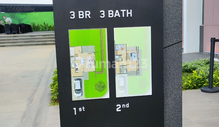 CENDANA LIVIN BEAUTIFUL 2-STORY HOUSE WITH INDUSTRIAL STYLE IN STRATEGIC BUSINESS CENTER AREA, 5 MINUTES TO GADING SERPONG 2