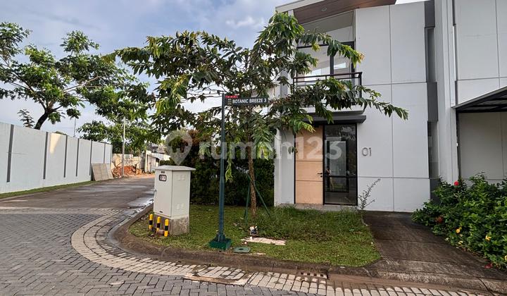Dijual Cendana Botanic Rumah 2 Lantai dengan 2 Kamar Tidur Berkonsep Industrial Posisi Hook Lokasi Strategis Hanya 15 Menit ke Gading Serpong Bsd Tangerang