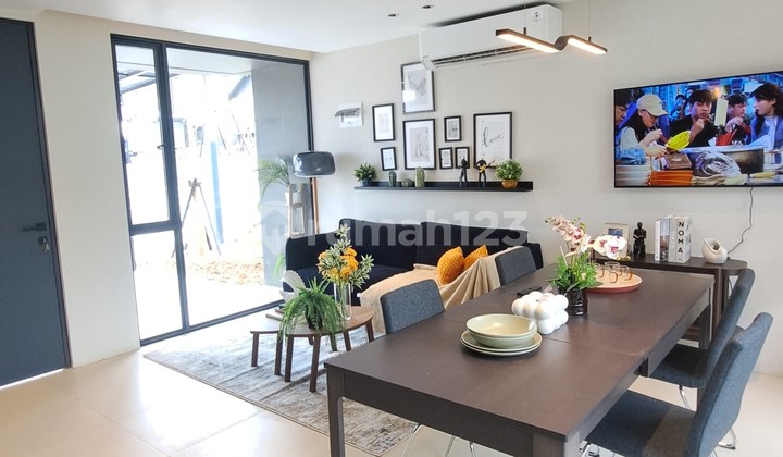 For Sale 2-Story Industrial Concept House Strategically Located Just 5 Minutes to Gading Serpong Tangerang