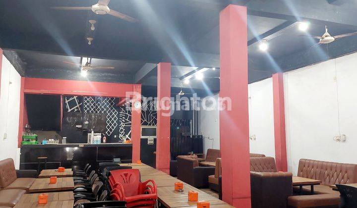 ruko gandeng lengkap dengan isinya untuk cafe warkop jalan wahidin, tengku amir hamzah binjai 1