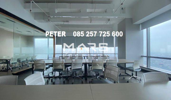 Murah Office Space Soho Capital 150m Furnished Ready To Use 1