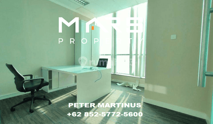 For Rent Office Space Apl Tower 143 Sqm Furnished 2