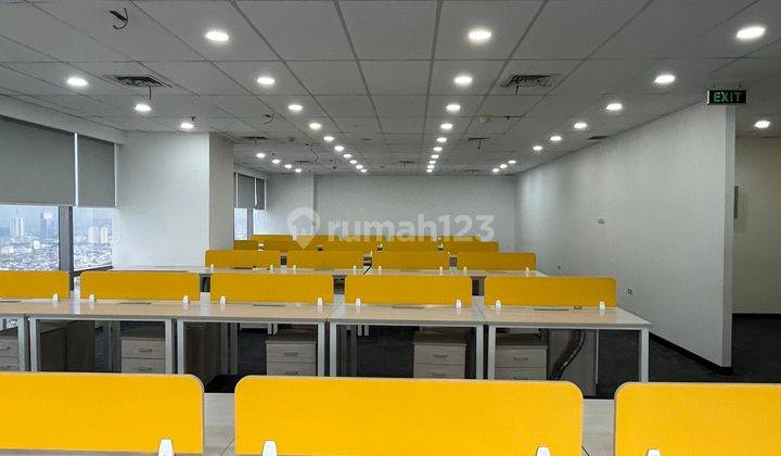 Jarang Ada Office Soho Capital 200M Central Park Semi Furnished 1