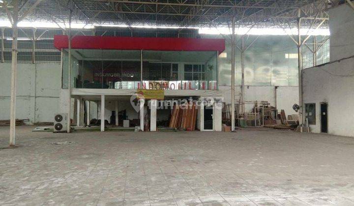 Gudang di Duta garden pinggir jalan ex showroom mobil , full bangunan (sewa 1M/thn) (jual 26M)  1