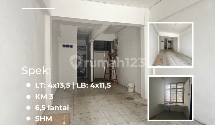 Ruko Siap Huni 6.5 Lantai Inti Kota Daerah Asia 1