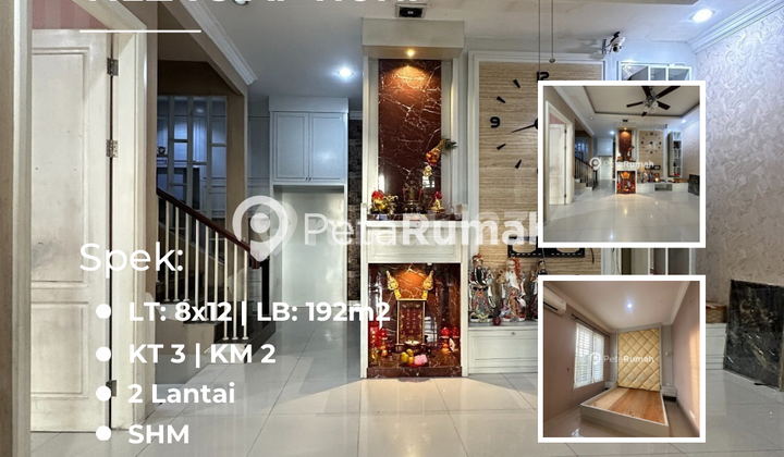 Rumah Villa Dijual Siap Huni Komplek Citraland Cluster Pasadena 1