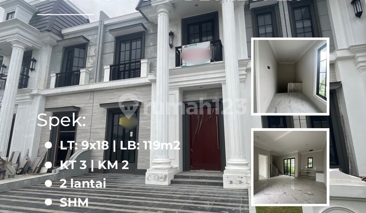 Rumah Villa Baru Siap Huni Komplek Citraland Helvetia 1