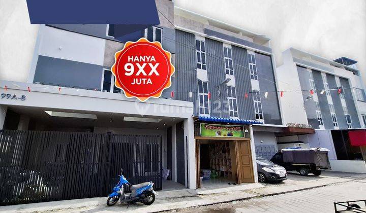 Dijual Townhouse Daerah Sutomo Komplek Sutomo Palace 2