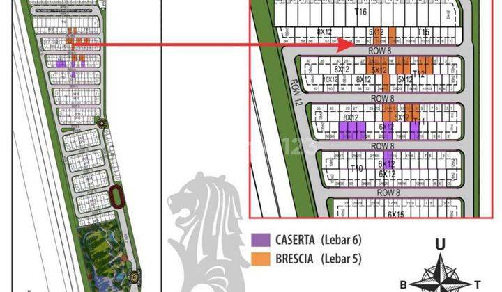 Dijual Villa Murah Citraland Gama City - Cluster Pasadena  2