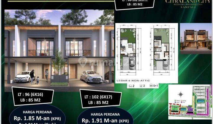 Villa Lux Citraland City Sampali - Pearl 2 & 3 Lantai 1