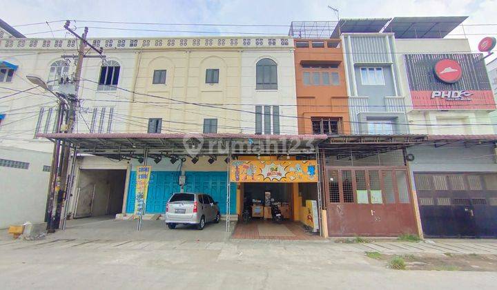 Dijual ruko jl Denai komplek Denai boulevard 3.5 lantai hadap Utara SHM  1