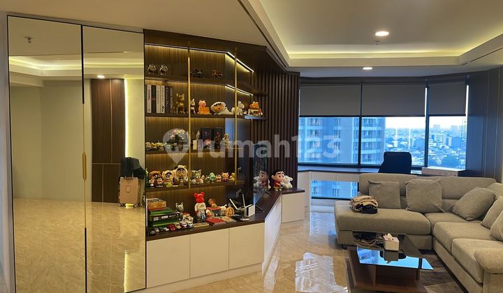 Disewakan Condominium Taman Anggrek, 3Br Brand New Renov Dekat Akses Tol, Dekat Taman Kota 2