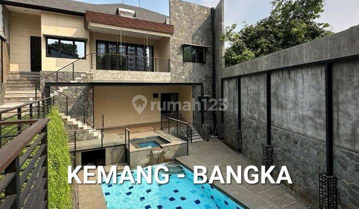 Di jual Rumah For SALE KEMANG - BANGKA BRAND NEW RENOVATED MODERN TROPICAL 1