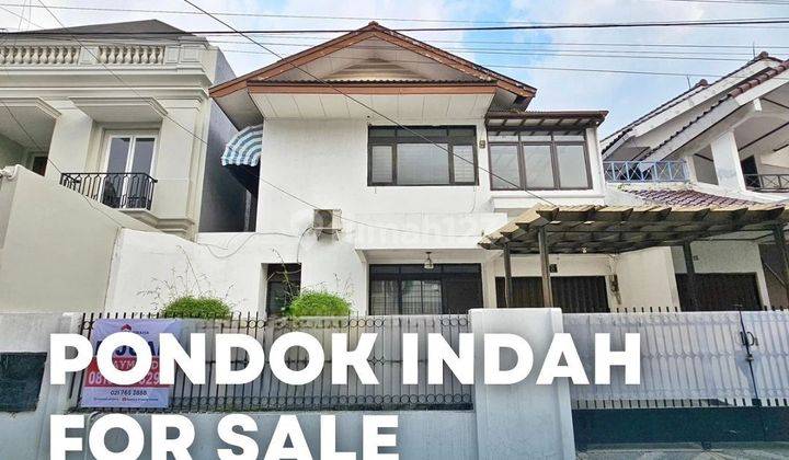 Di jual FOR SALE Rumah Pondok Indah Murah turun harga SHM 1