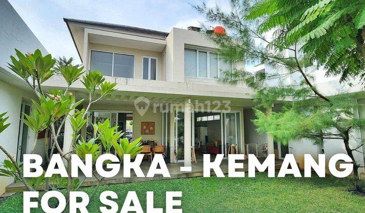 DI JUAL RUMAH BANGKA KEMANG
BEBAS BANJIR !!! 1