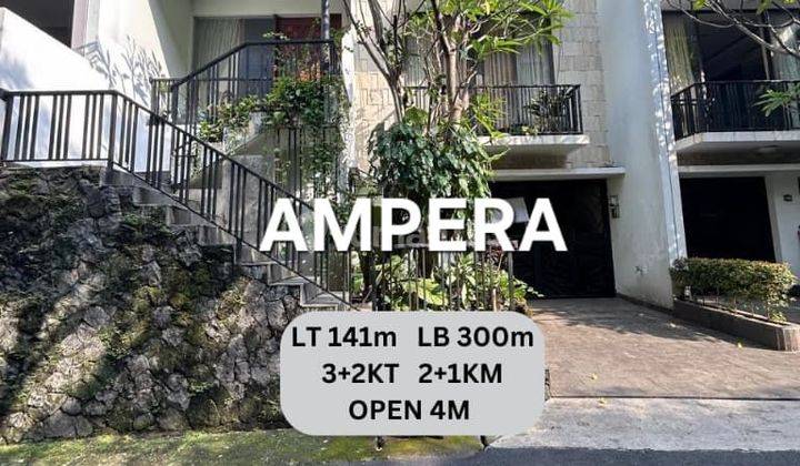 Rumah di jual murah di Jl ampera Kemang
Eksklusif dalam Townhouse, Siap Huni, Asri
 1