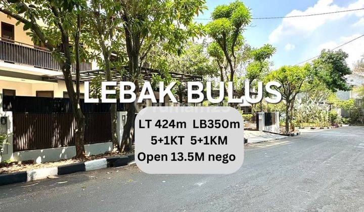 Rumah di jual di lebak bulus posisi hoek turun Harga Rumah Siap huni 1