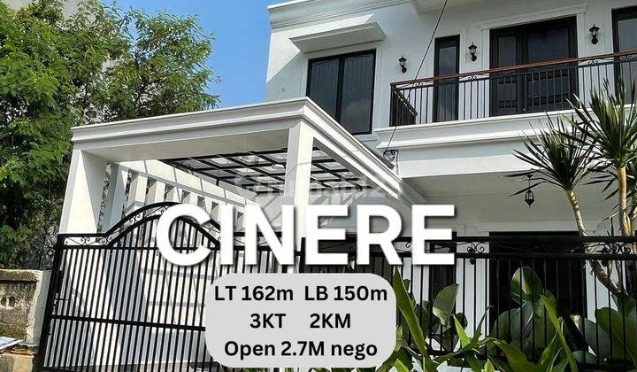 Di Jual Rumah Baru di Mega Cinere Bagus 1