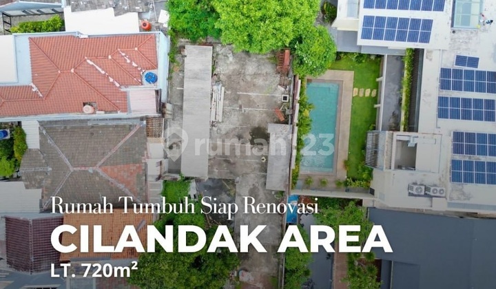 Di Jual - For Salerumah Tumbuh Siap Renovasi Area Cilandak - Jaksel