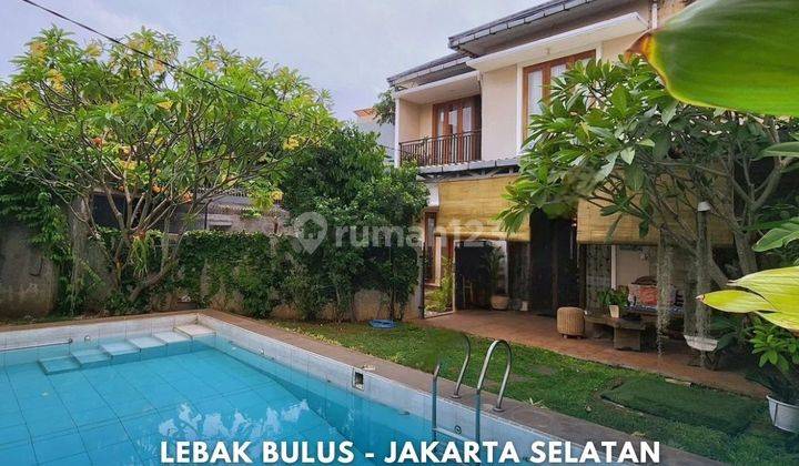 Rumah Di Jual Di Lebak Bulus Private Dan Tenang 1