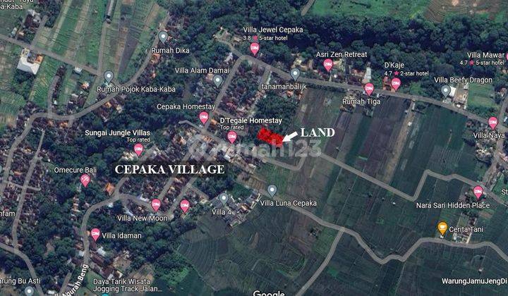 Land in Jalan Ngurah Beng Cepaka, Tabanan 805 m2 View Sawah  2