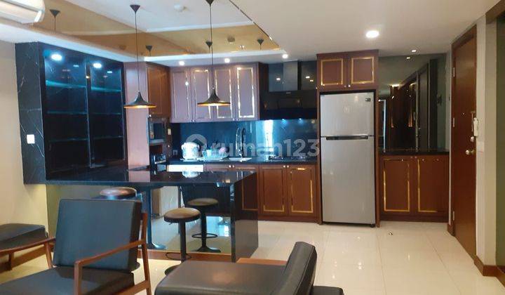 Dijual rugi Apartemen The Mansion Kemayoran 2BR 85m full furnished mewah 1