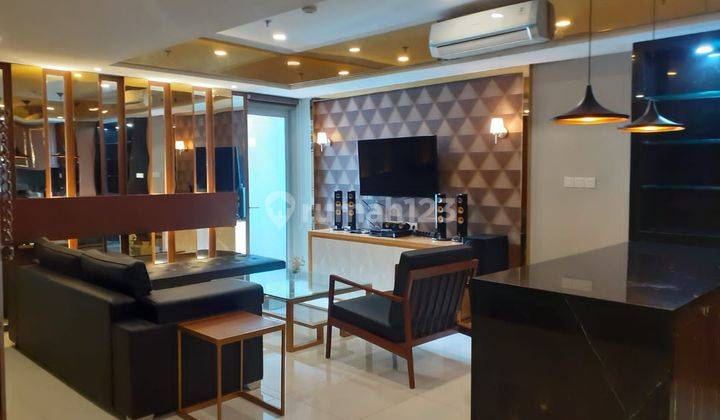 Dijual rugi Apartemen The Mansion Kemayoran 2BR 85m full furnished mewah 2