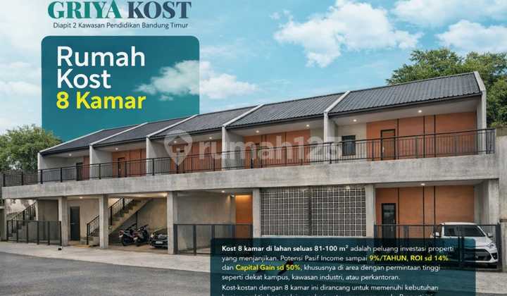 Rumah Kost Murmer Income Bagus Dekat Kampus Jatinangor