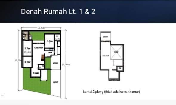 Rumah Asri di Komp.setraduta Bandung Utara 2