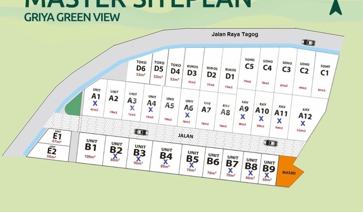  Ruko Murmer Hanya 299jt Dekat Griya Cinunuk