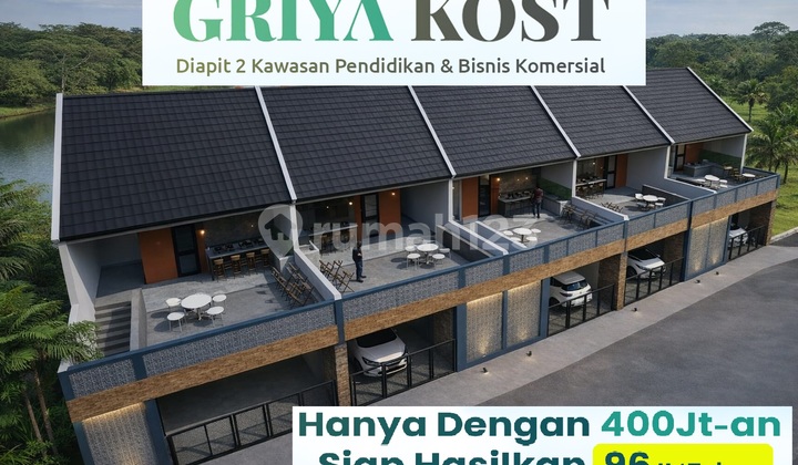 Rumah Kost Murmer Income Bagus di Kawasan Bisnis & Komersial