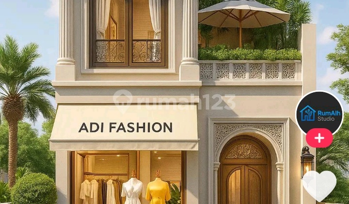 Rumah 2Lt Plus Toko Dekat Borma 