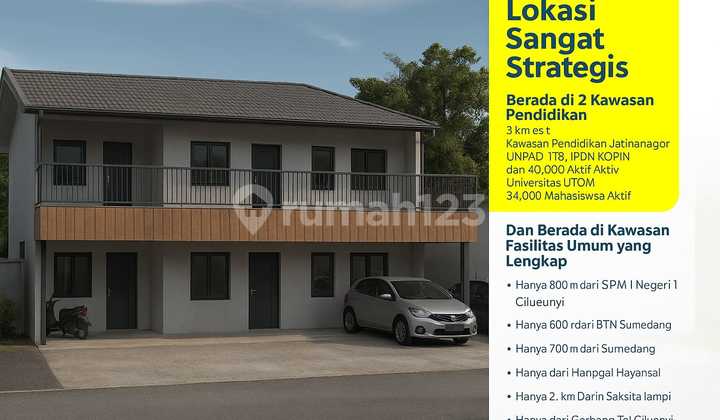 Rumah Kost Murmer Dekat Perkantoran & Supermarket