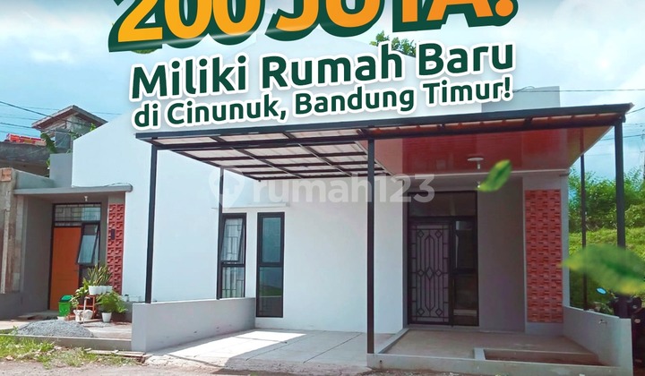 Hanya dengan 200jt bisa Punya Rumah Baru di Bandung 1