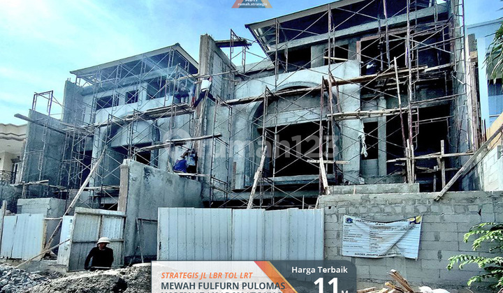 FULFURN Baru Strategis Mewah 3Lt Modern Luas Lift Pulomas Jakarta